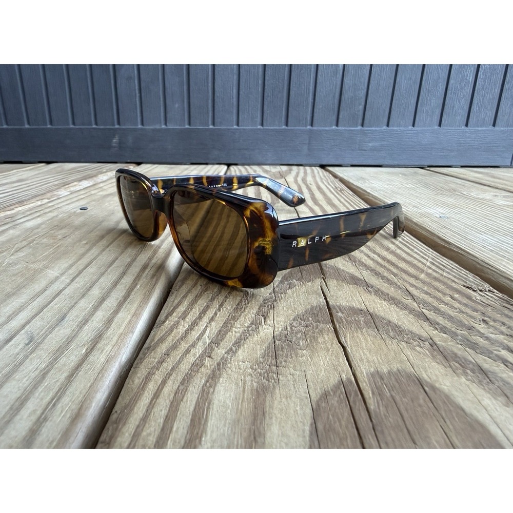 Vintage 90s Ralph Lauren Sunglasses 917/S Brown Tortoise 51-18-135 Y2K